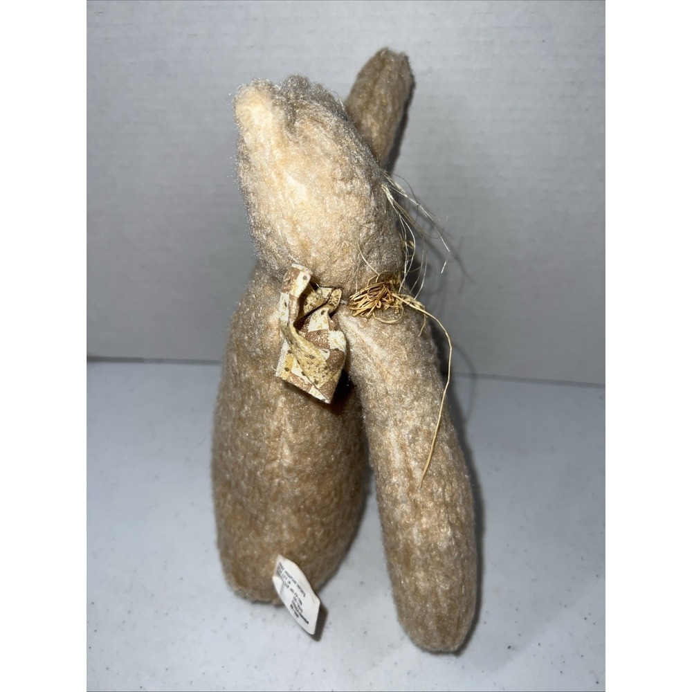 Crazy Mountain Imports Plush Cat Shelf Sitter Kitty Folk Art Primitive 10" - Picture 2 of 6
